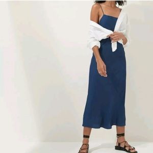 ✨SOLD✨ Banana Republic Square-Neck Slip Dress